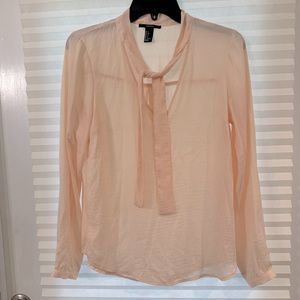 Blush blouse